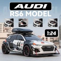 1/24 Diecast Audi RS6 Avant Station Wagon Model Car