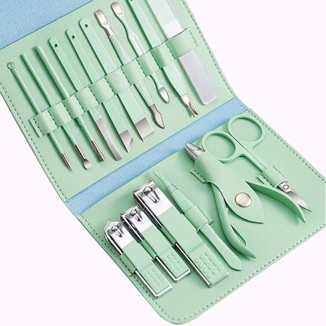 16 Pcs Manicure Pedicure Set