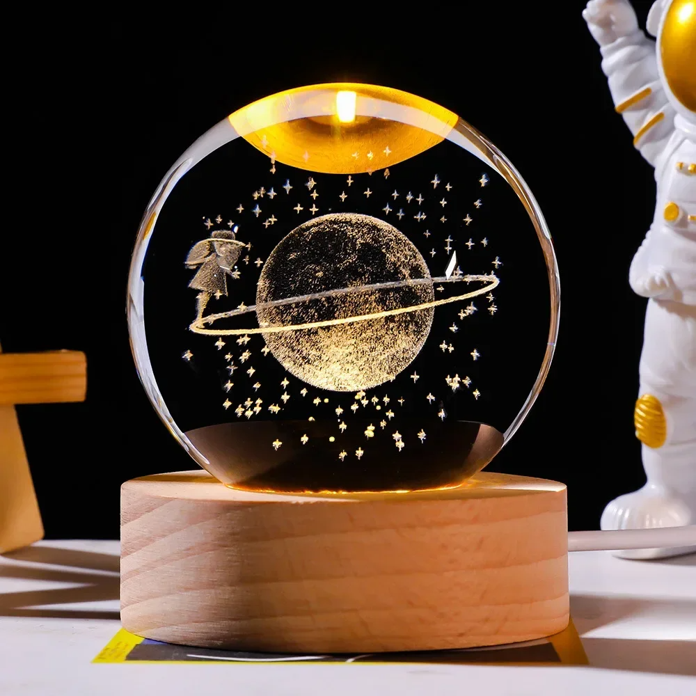 3D Crystal Ball Home Decoration