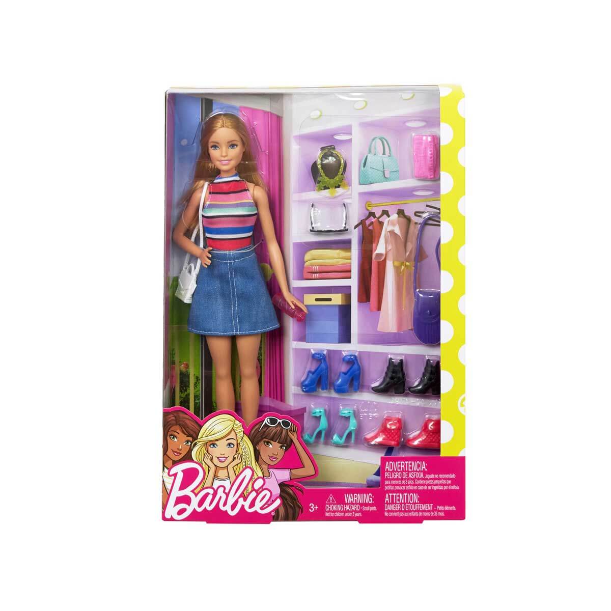 Barbie Doll And Accessories Blonde