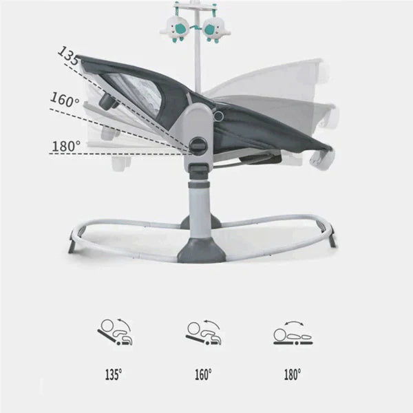 Mastela 6 in 1 Rocker Multi-Function Bassinet