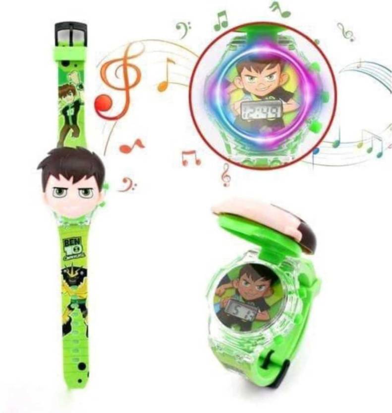 3D Action Figure Glowing Watch