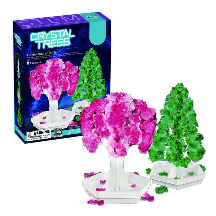 2 in 1 Crystal Tree Experiment Kit