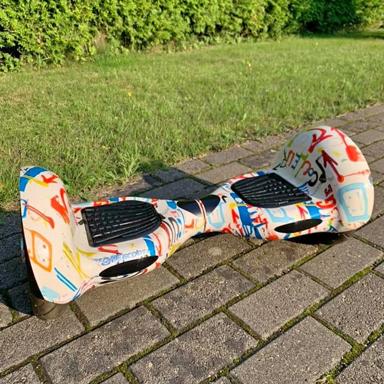 Preloved Electric Hover Board In Graffiti Print