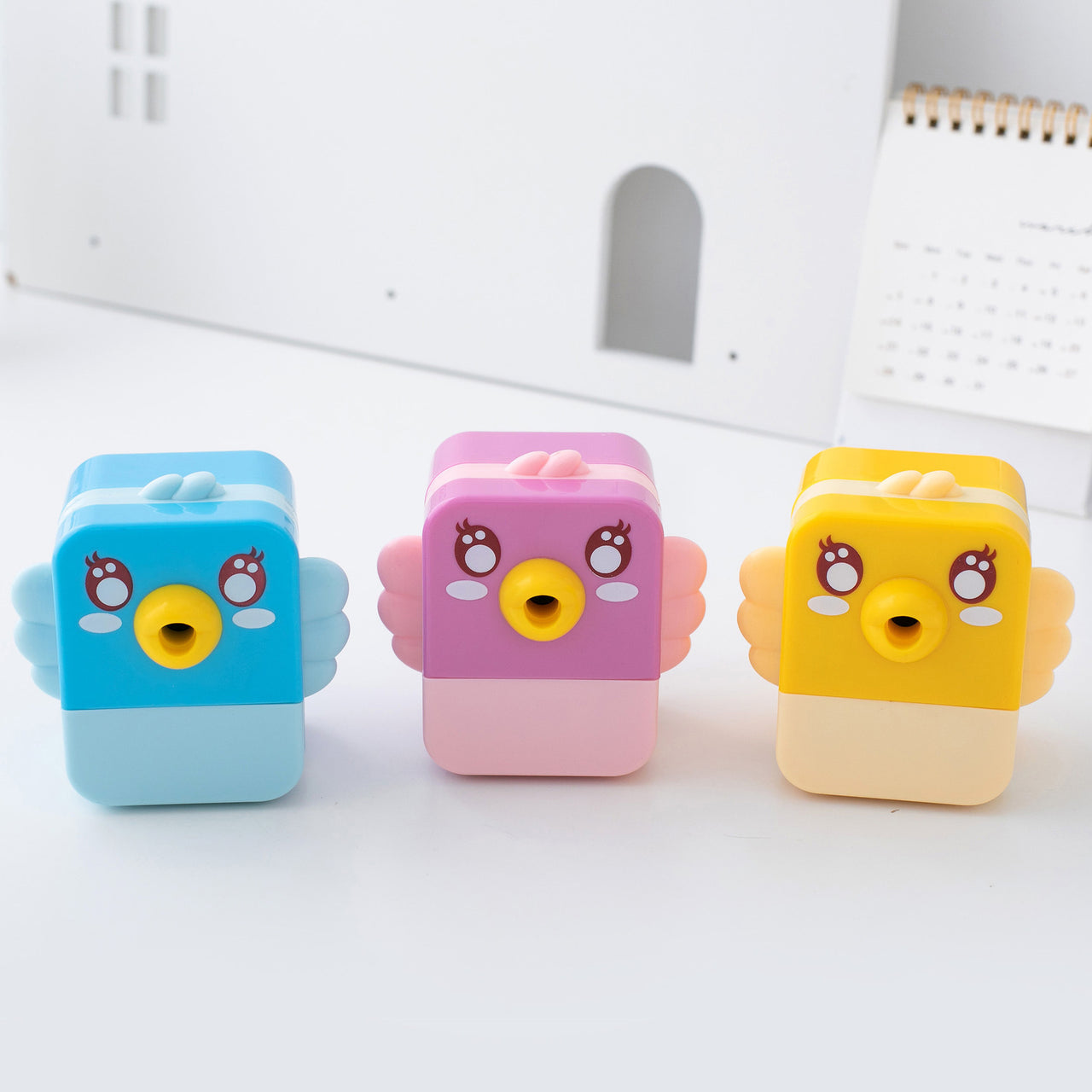 Animal Bird Shaped Manual Pencil Sharpener