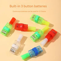 Thumbnail for Pack of 4 Projector Light Up Rings LED Finger Lights