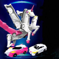 Thumbnail for Unicorn Deformation Magnetic Robot Car