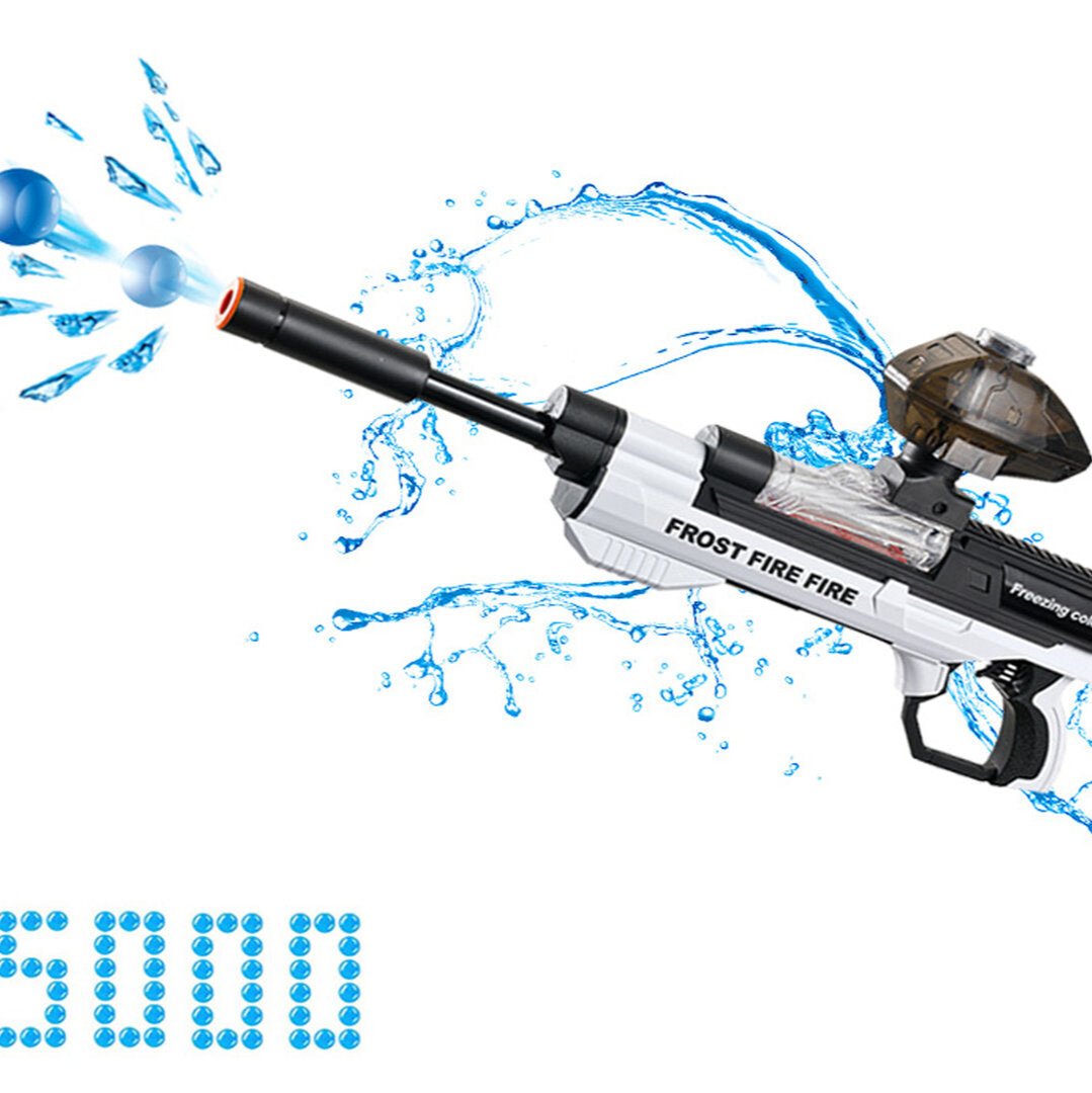 Electric Water Gel Ball Blaster Gun With Silencer