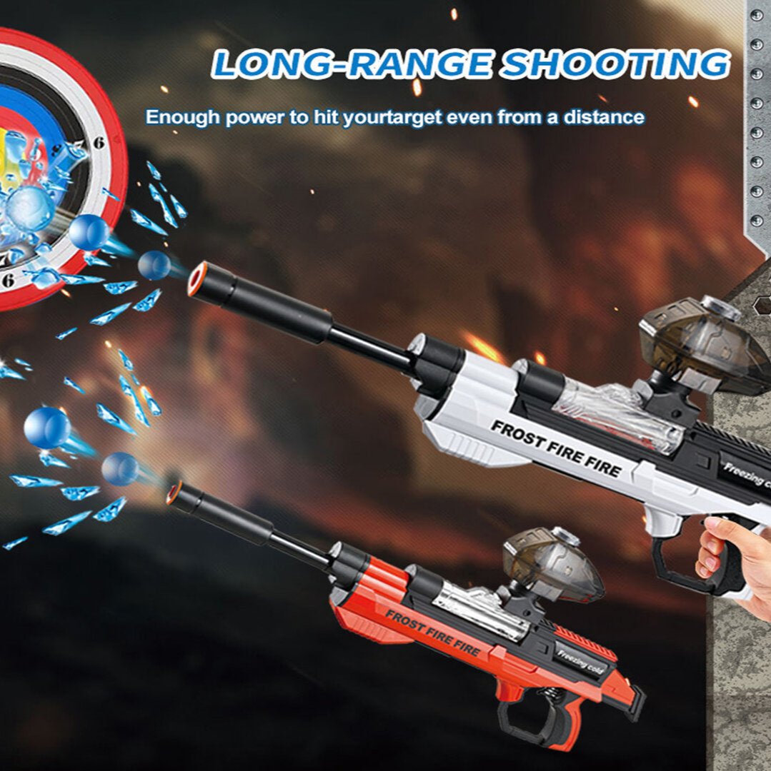 Electric Water Gel Ball Blaster Gun With Silencer