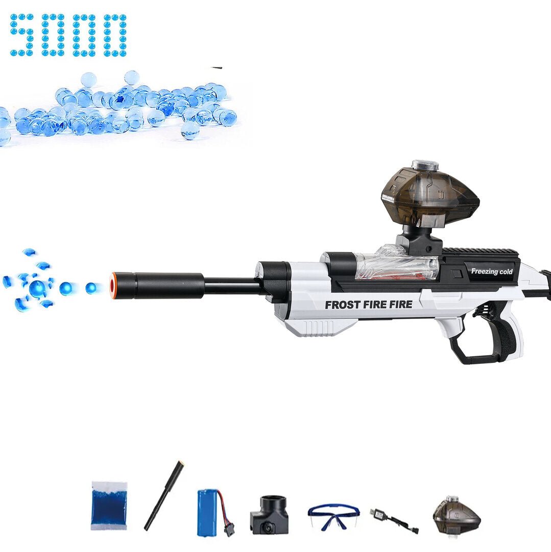 Electric Water Gel Ball Blaster Gun With Silencer