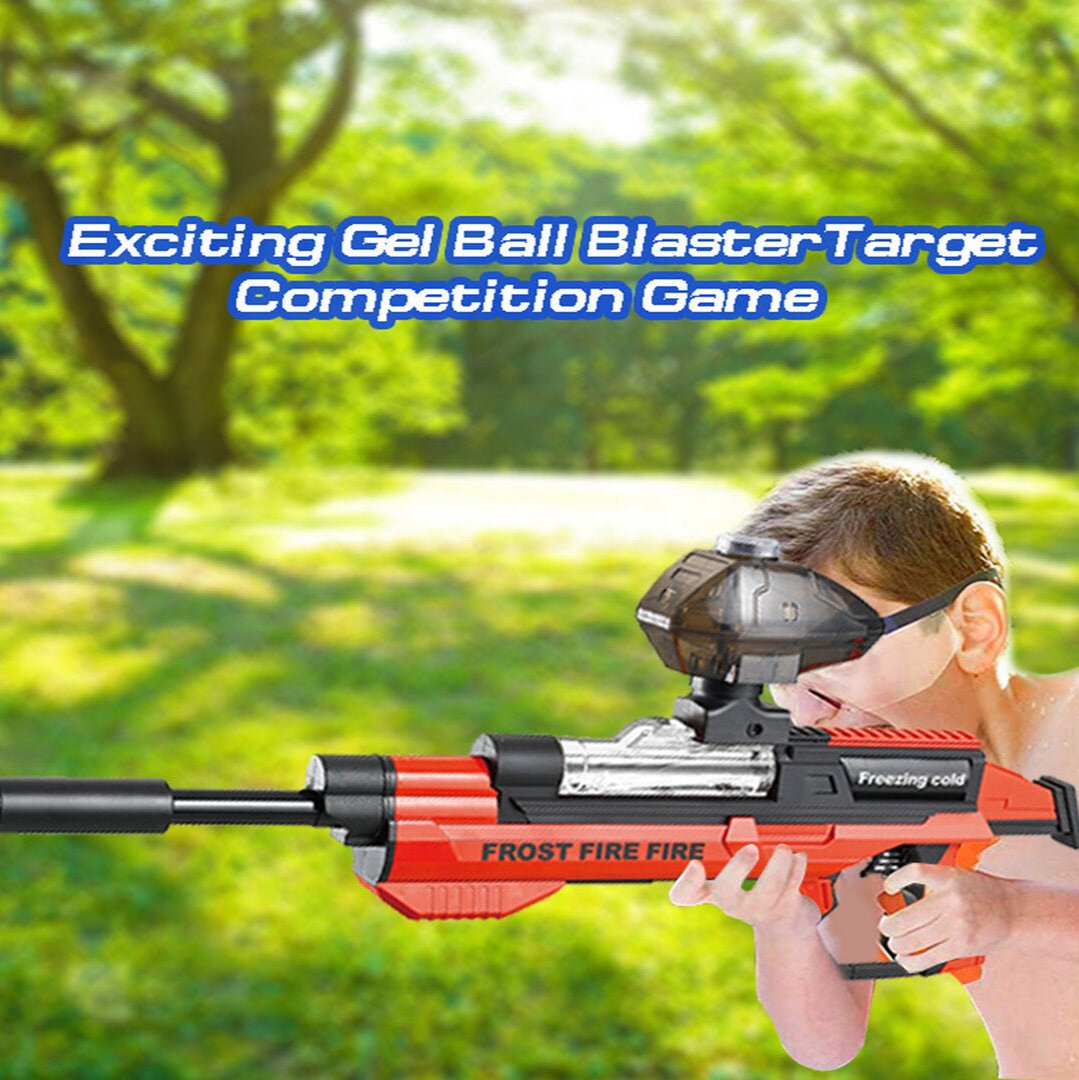 Electric Water Gel Ball Blaster Gun With Silencer