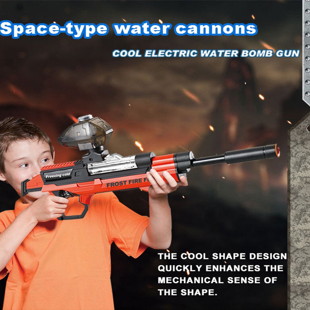 Electric Water Gel Ball Blaster Gun With Silencer