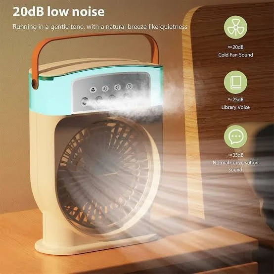 Portable Air Conditioner Humidifier Fan