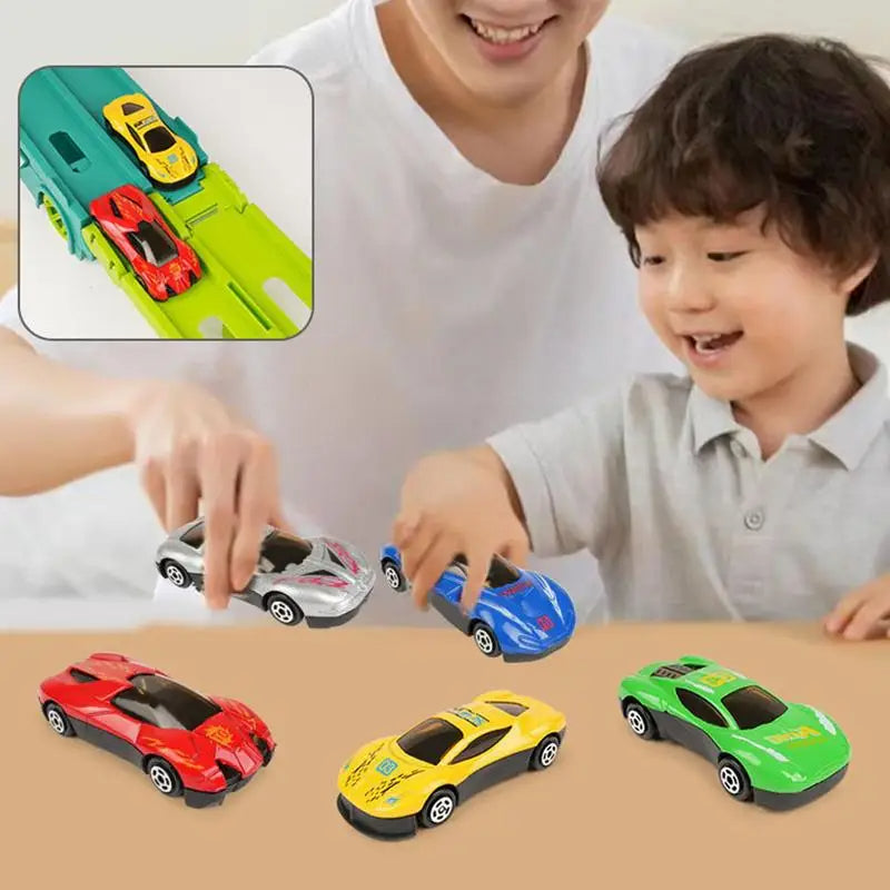 Three-Layer Car Models Transporter Truck