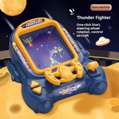 Steering Wheel Thunder Fighter Space Break Game