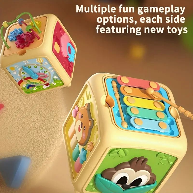 Early Learning 7 In 1 Activity Cube