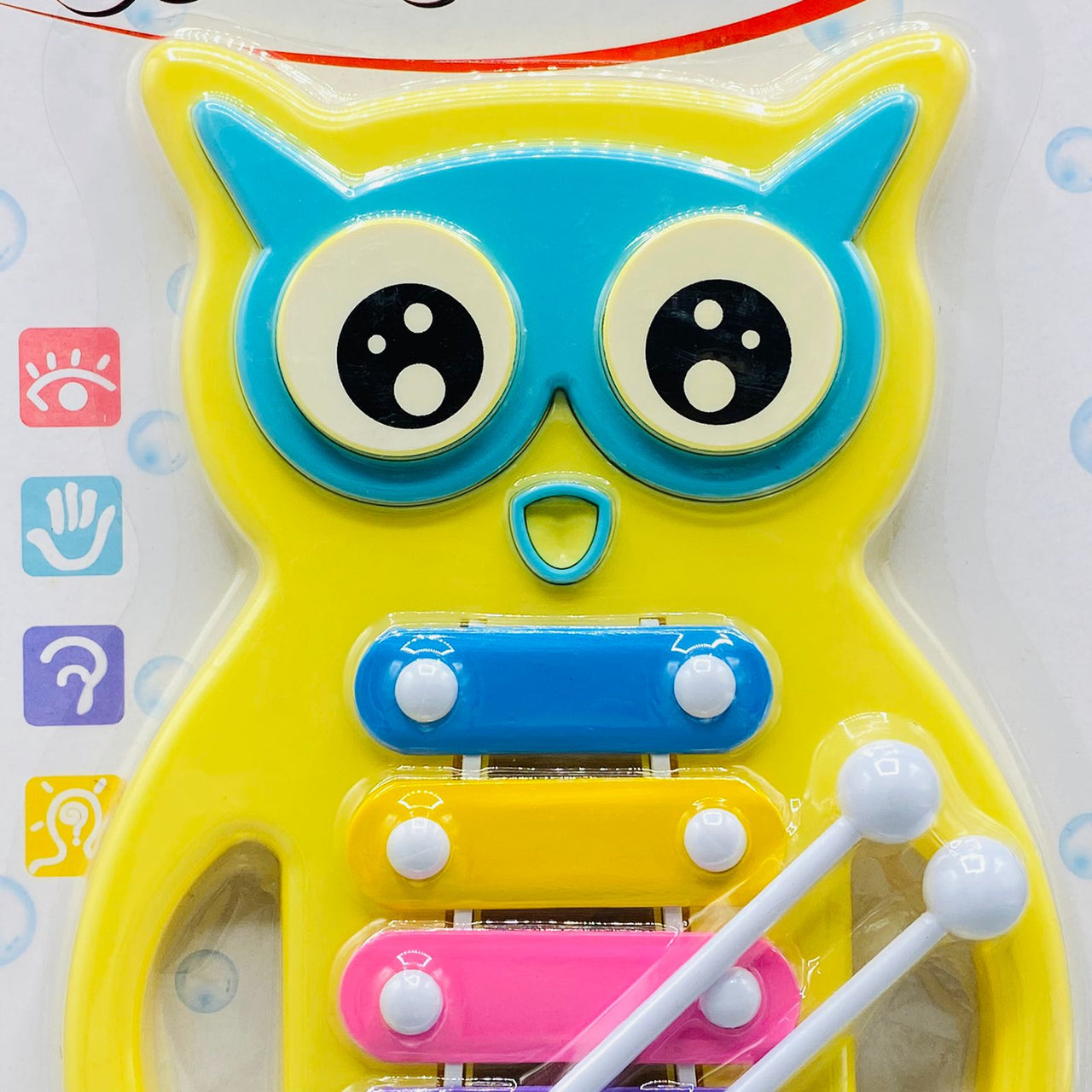 Owl Shaped 6 Key Xylophone Instrument