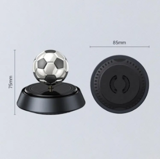 Rotating Football Car Air Freshener Solar Energy