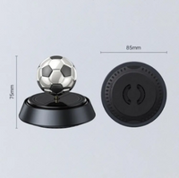 Thumbnail for Rotating Football Car Air Freshener Solar Energy