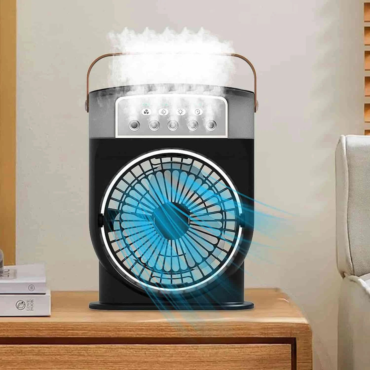 Portable Air Conditioner Humidifier Fan