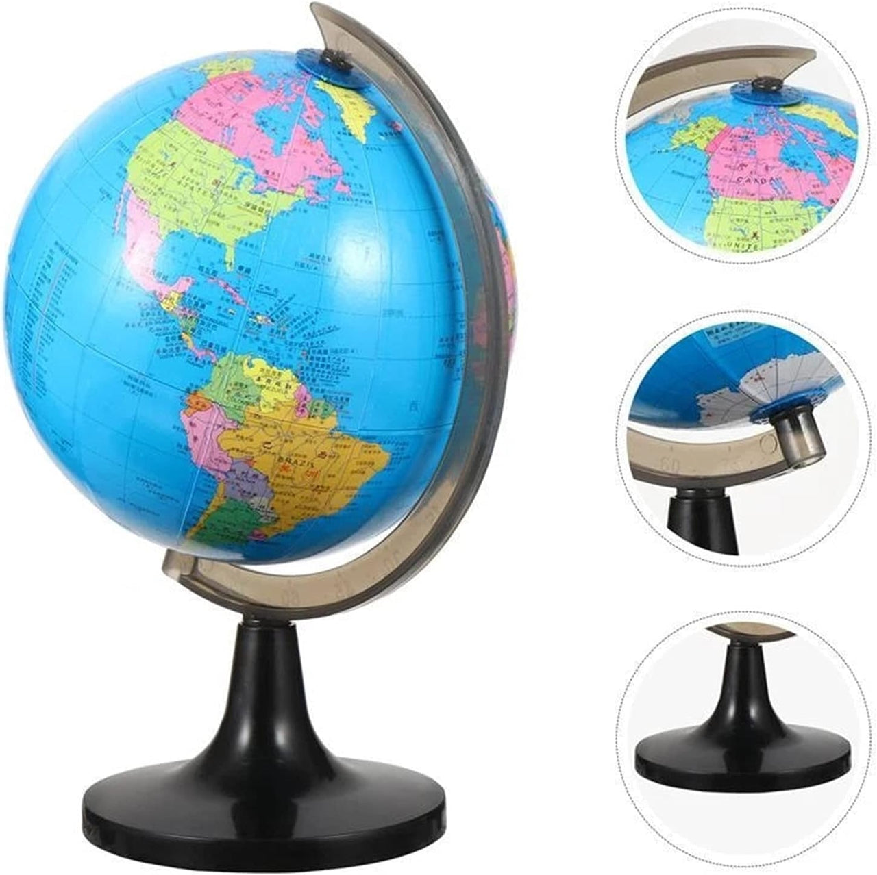 Miniature Education World Globe Stand