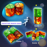 Thumbnail for 3D Magic Cube 2 in 1 Puzzle Set