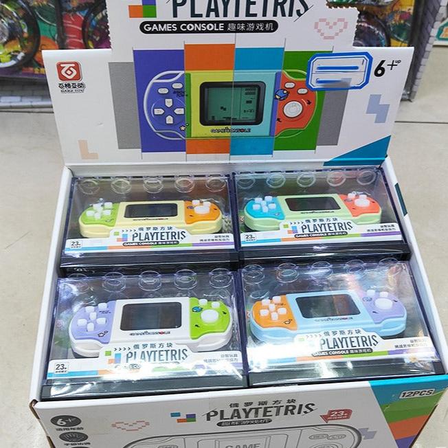 Classic Tetris Console Game