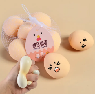 Soft squeezing Egg (5 Pcs)