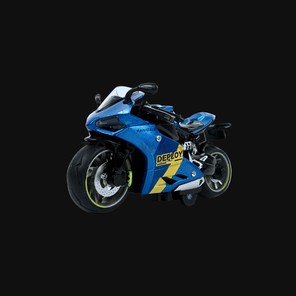 1:14 Scale Diecast Pull Back Motorcycle