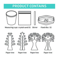 Thumbnail for 2 in 1 Crystal Tree Experiment Kit