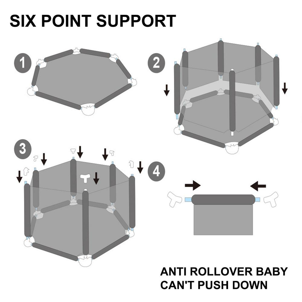 Multi Function Baby Play Fence