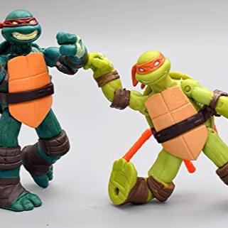 8 Pcs Ninja Turtles Figures Set