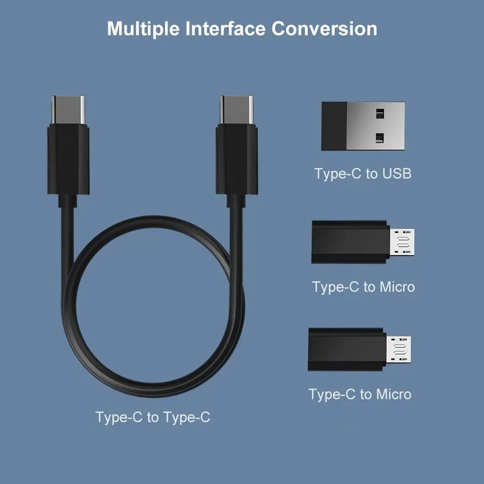 Portable Multi-Functional Fast Charging Mini Data Cable Set