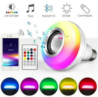 LED RGB Light Bluetooth Speaker