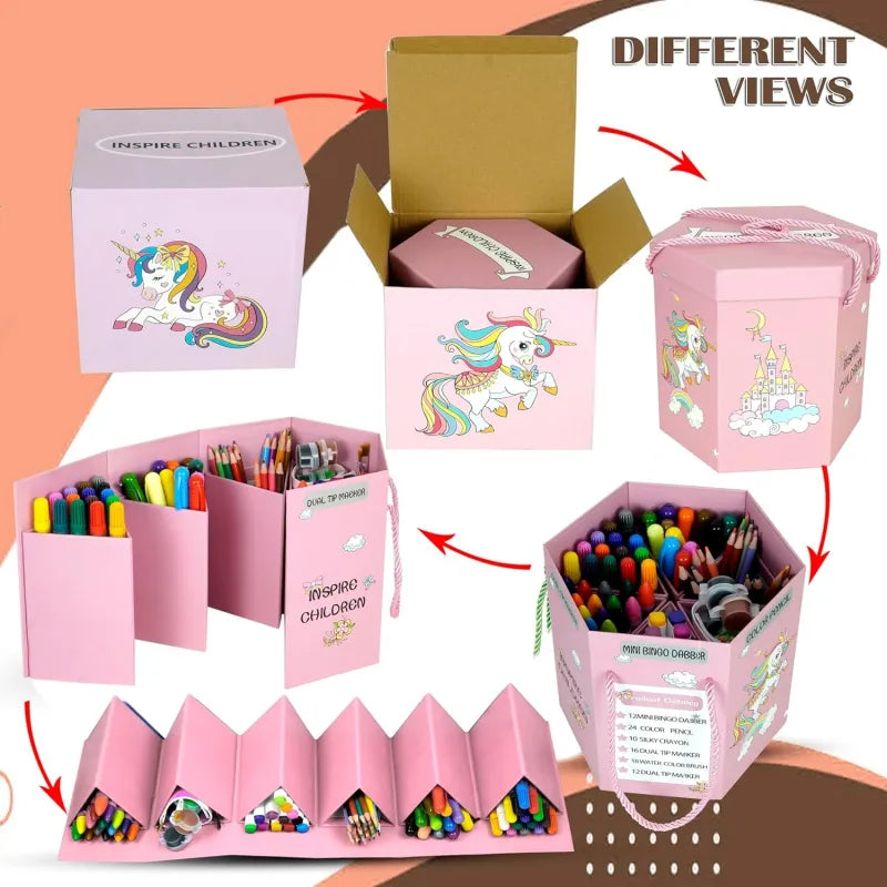 83 Pcs Coloring Kit Assortment