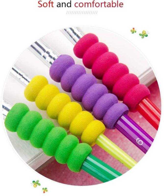 Soft Grip Paint Brush Set 4Pcs