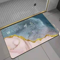 Thumbnail for Bath Mat Water Absorbent Non-Slip