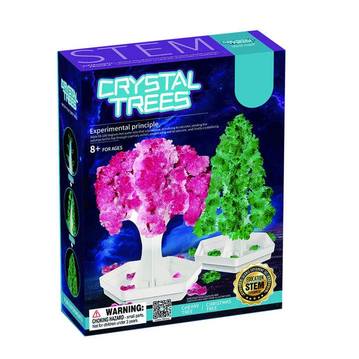 2 in 1 Crystal Tree Experiment Kit