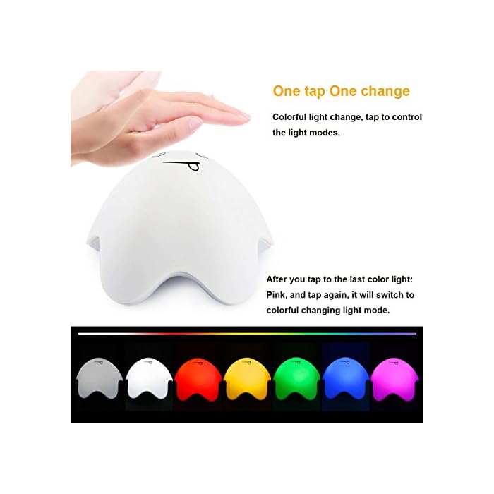 Star Silicone LED Night Light