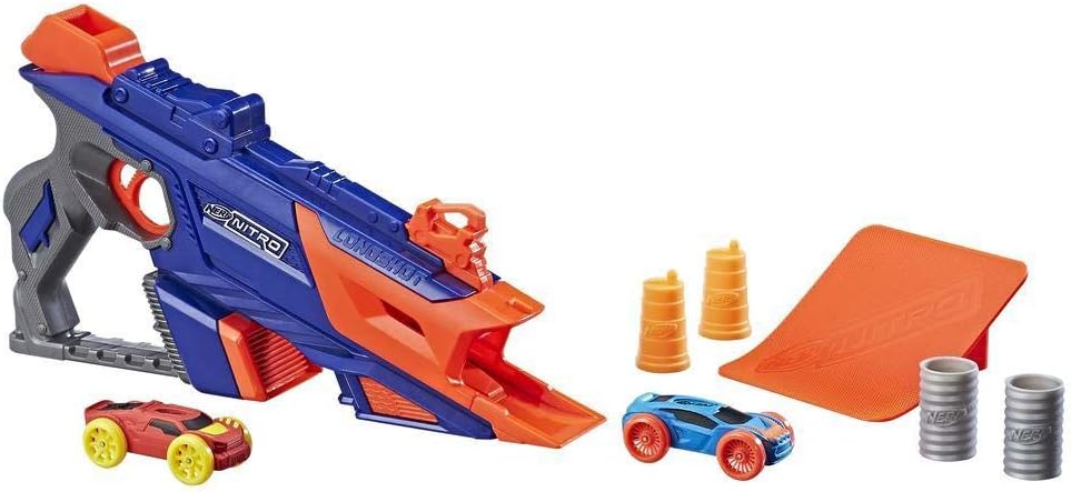 Nerf Nitro Long-Shot Smash Guns & Darts,Toy For Kids