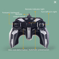 Thumbnail for Remote Control Deformation Robot Car 2.4 Ghz 1:18 Scale