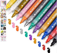 Thumbnail for 12 Pcs Acrylic Paint Markers Just Like A Posca