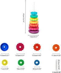 Thumbnail for 5 Stages Rainbow Stacking Tower