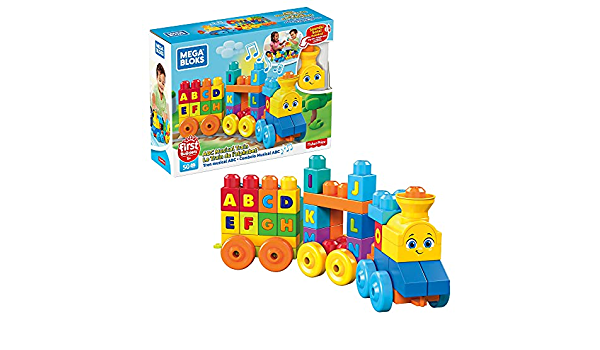 Fisher Price Mega Blocks First Builders ABC Musical Train