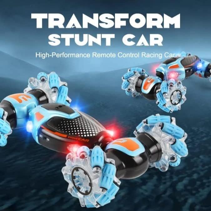 2.4 GHz Transform RC Stunt Car with Light Music