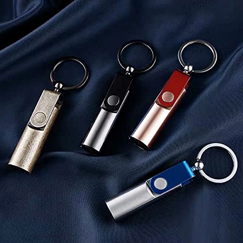 Outdoor Camping Emergency Waterproof Flint Fire Keychain