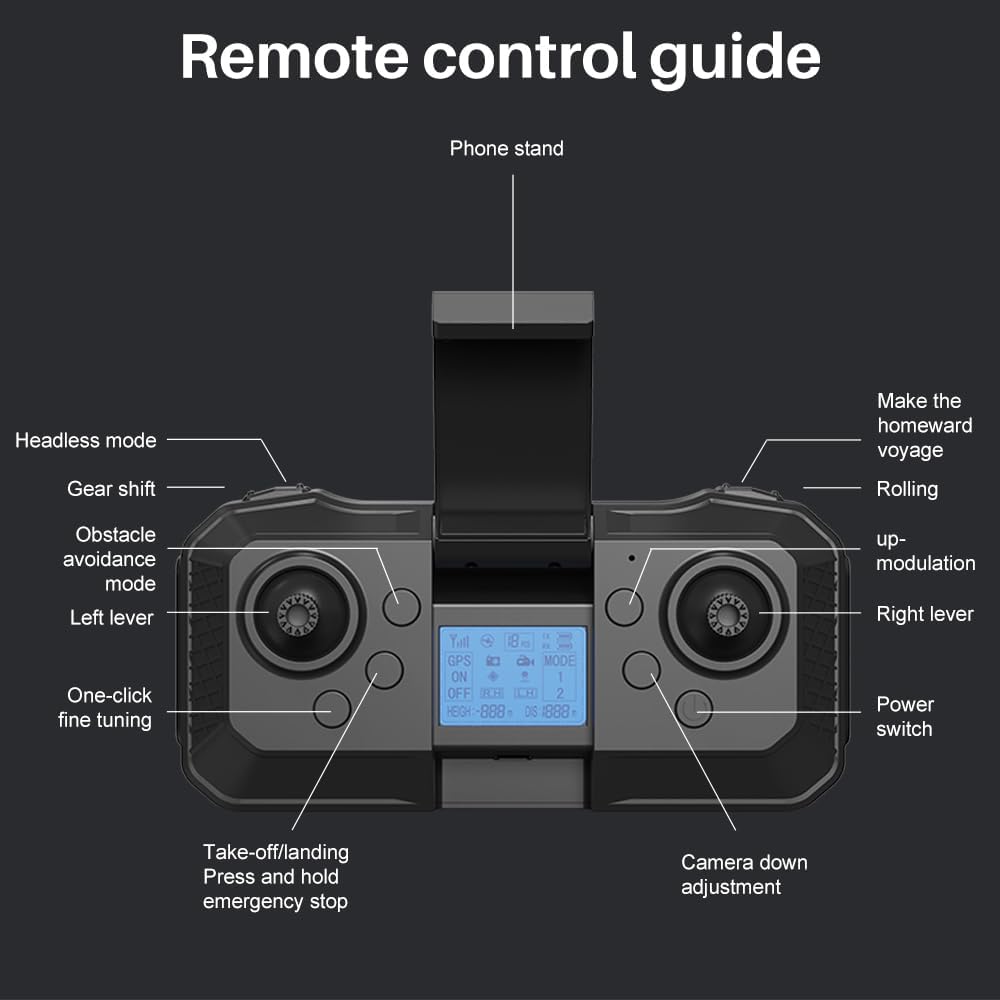 J18 Drone with Camera And Brushless Motor