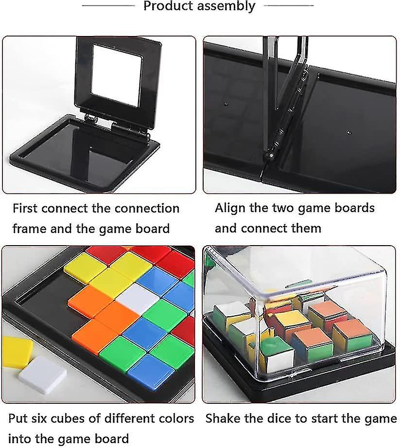 2 Player Racing Cube Puzzle Game