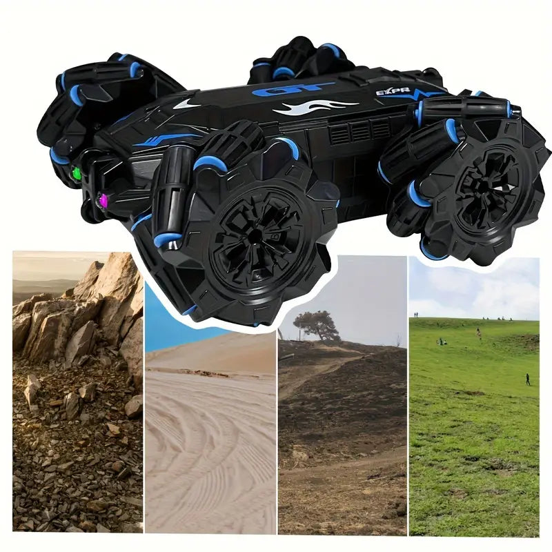 2.4GHz 360° Remote Control Double Sided Stunt Drift Car