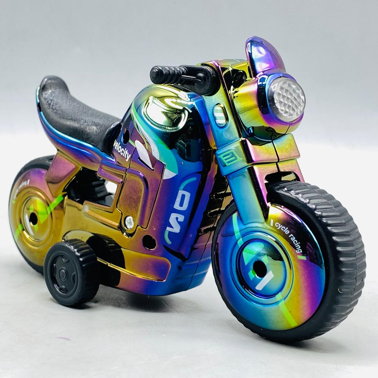 Friction Motor Bike With Light & Sound